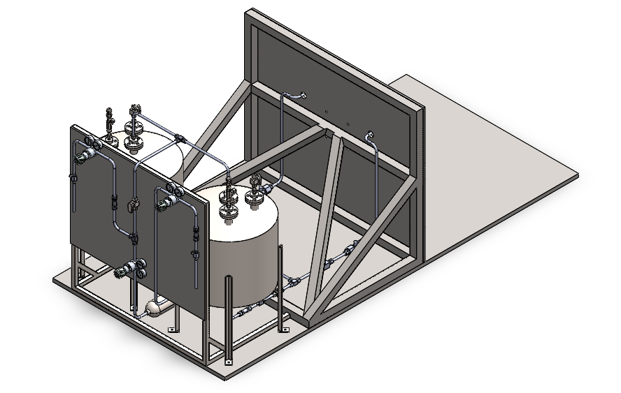 test stand CAD
